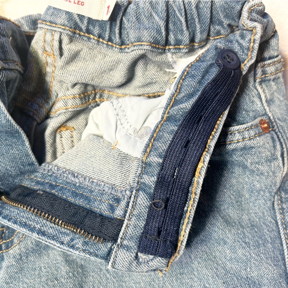 Levi's Kids Blue Cargo Jeans - Picture 4 of 6